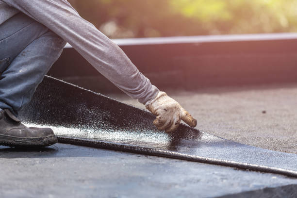 Professional Exterior Waterproofing technician working in Sun Prairie, WI